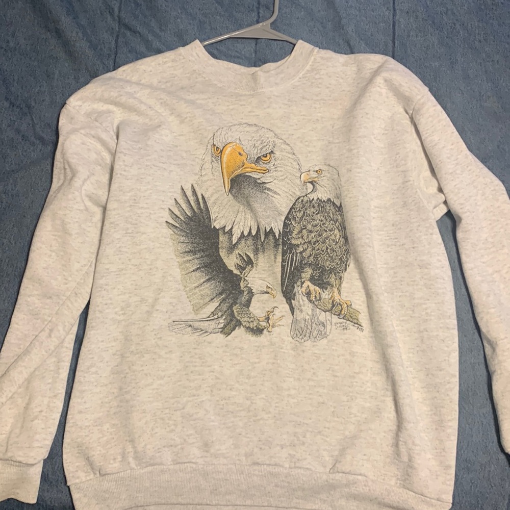 Vintage Eagle Sweatshirt size Large